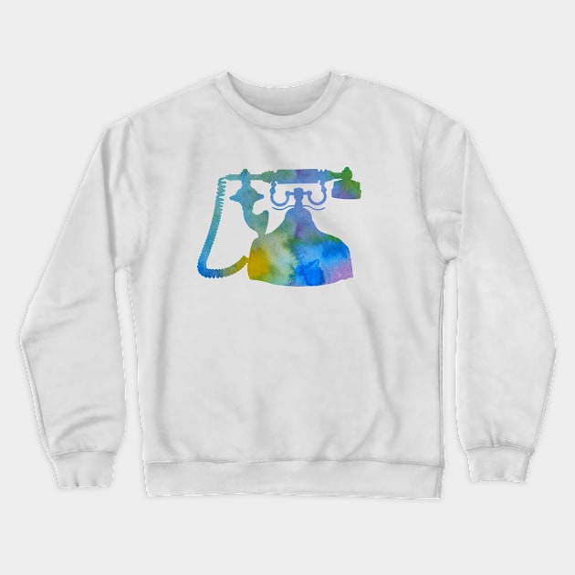 Telephone Crewneck Sweatshirt by TheJollyMarten